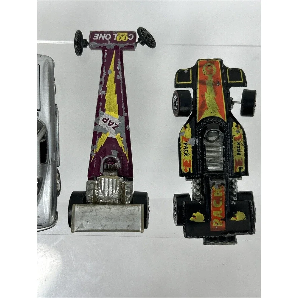 Hot Wheels Redline Lot Cool One Dragster 1967 Corvette Formula P.A.C.K. Hauler